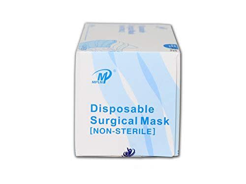 4-Ply Disposable Medical Face Masks (50-Pack)