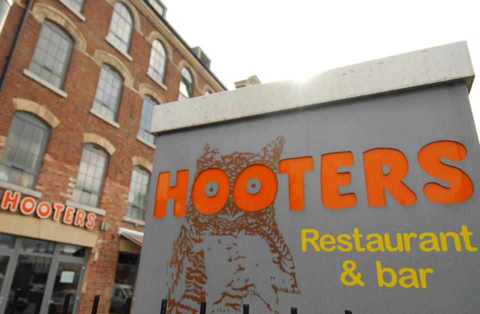 A general view of Hooters Bar and Restaurant in Nottingham   (Photo by Lewis Stickley/PA Images via Getty Images)