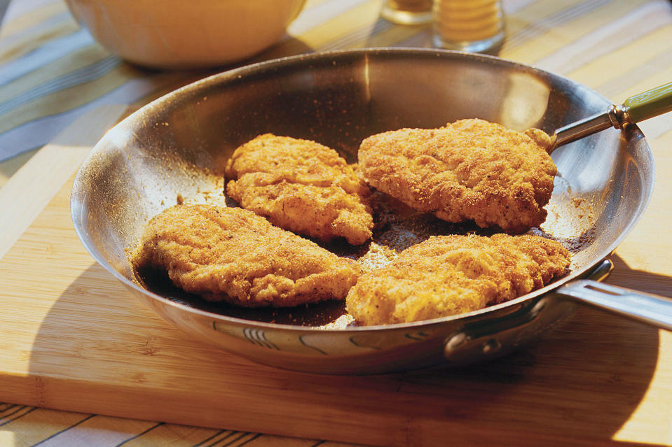 Crunchy Pan-Fried Chicken