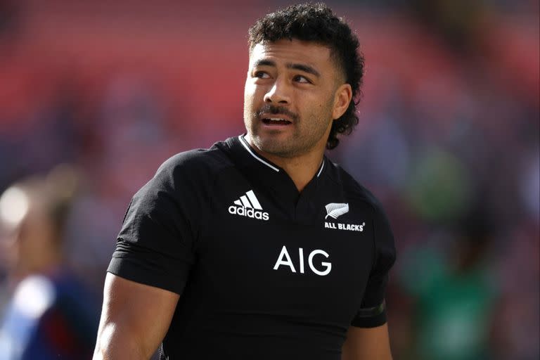 Richie Mo'unga, figura de los All Blacks, buscará llevar a su selección a un nuevo título en la Copa del Mundo