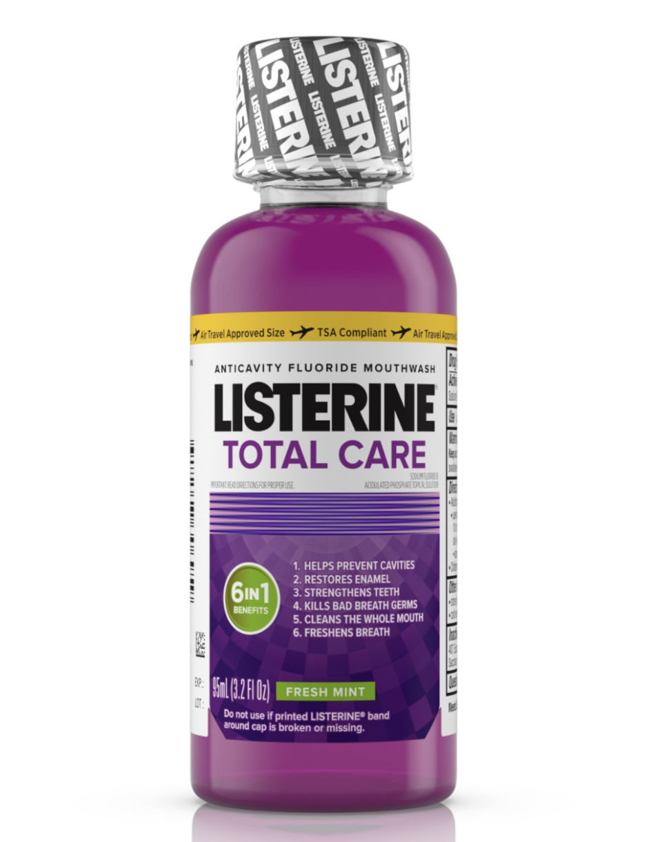 Listerine anticavity mouthwash