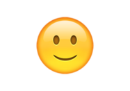 <p>Finally: a less <a href="http://emojipedia.org/smiling-face-with-smiling-eyes/" rel="nofollow noopener" target="_blank" data-ylk="slk:psychotic-looking;elm:context_link;itc:0;sec:content-canvas" class="link ">psychotic-looking</a> smiley.<br></p>