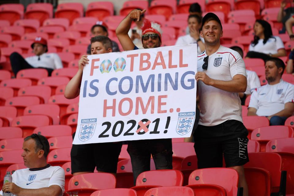 England fans at Wembley (Getty Images)