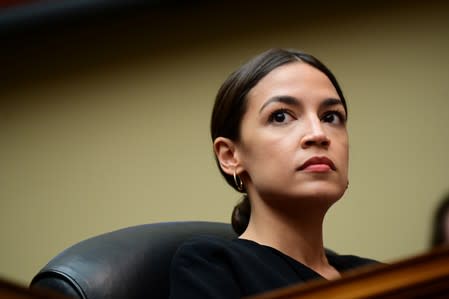 Ocasio-Cortez on Capitol Hill