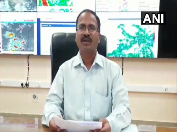 CS Patil, Director, India Meteorological Department (IMD), Bengaluru speaks to ANI on Sunday. [Photo/ANI]