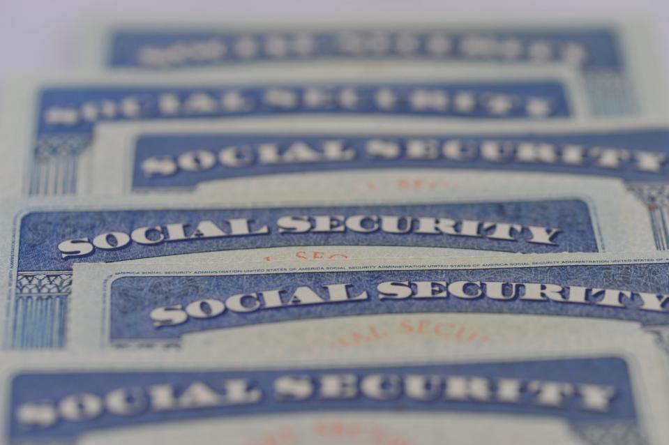 Social Security cards.