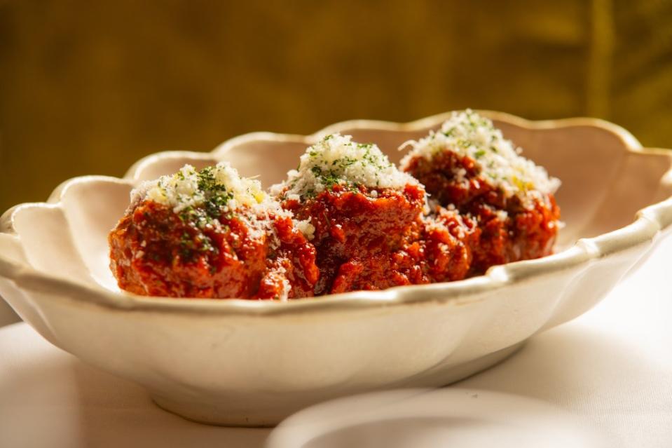 Tucci is serving the best meatballs in the city. Courtesy of Tucci