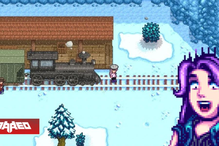 Jugador de Stardew Valley intenta peligrosa maniobra saltando frente al tren del juego y sufre las consecuencias: fue revivido en la clínica de Harvey por 1000 de oro