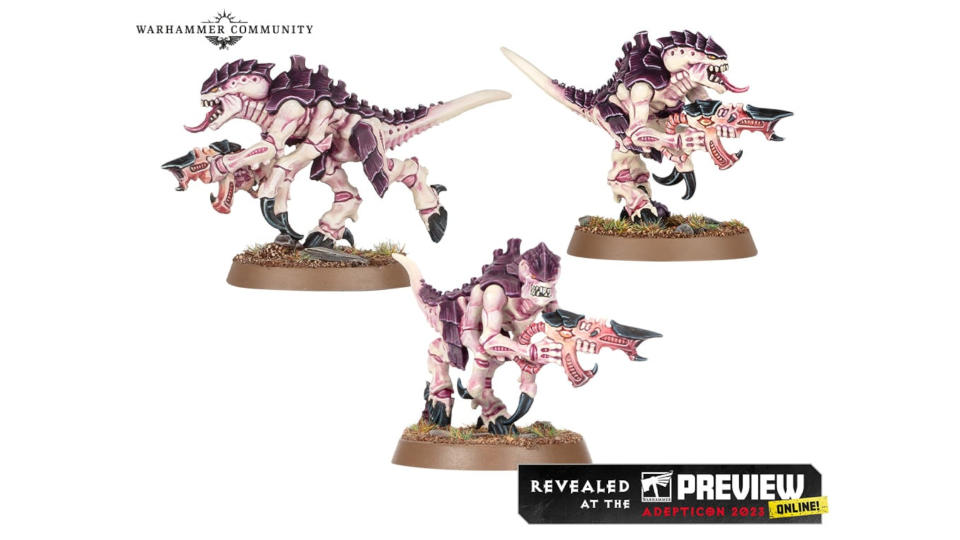 New Tyranid Termagant models from Warhammer 40,000 10th Edition