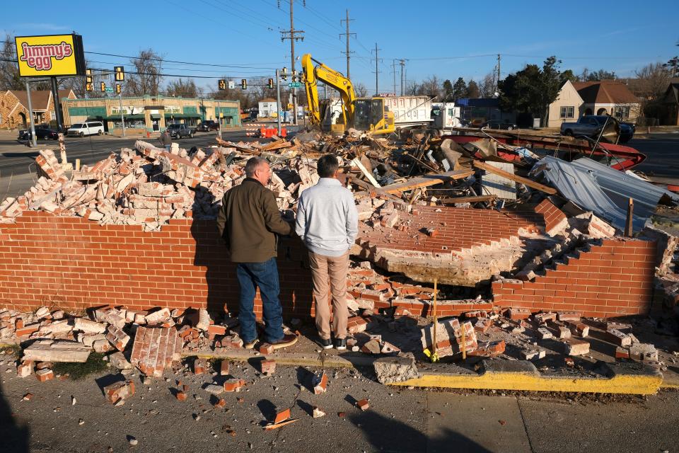 The original Jimmy's Egg at NW 16 and May Avenue was torn down in 2021.