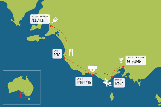 Great Ocean Road itinerary