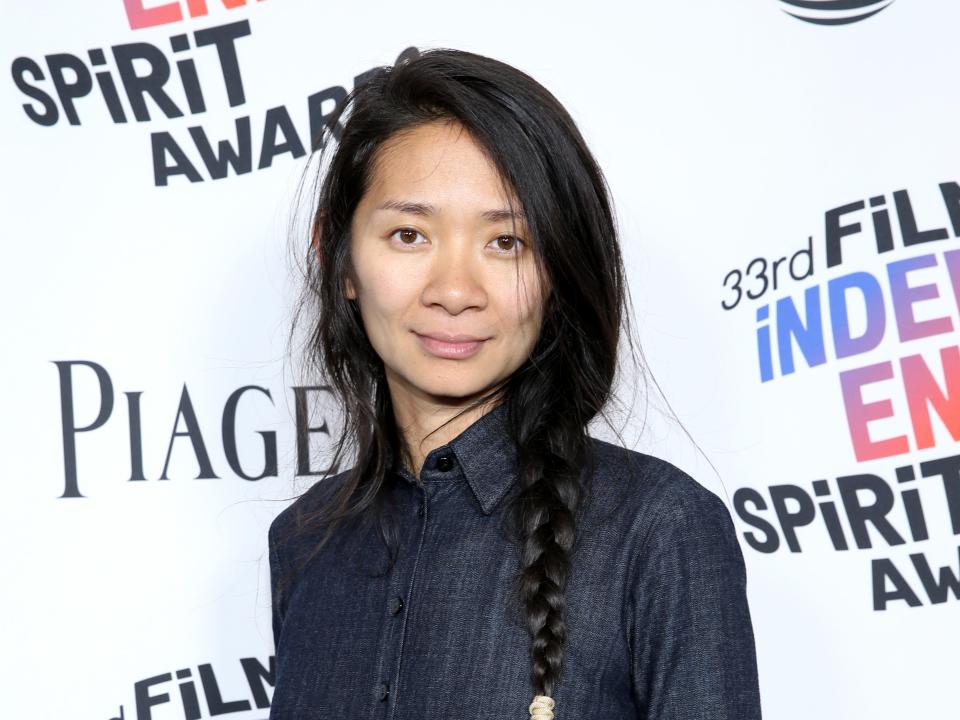 Director Chloé Zhao in 2018.