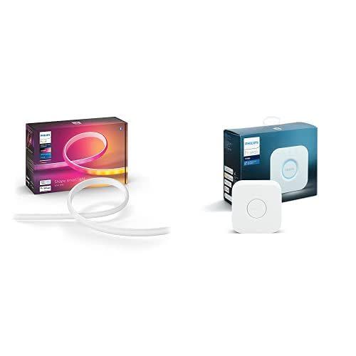 20) Philips Hue Bluetooth Gradient Ambiance Smart Lightstrip Starter Kit