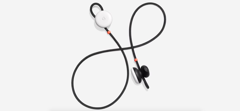 Google’s new wireless headphones.