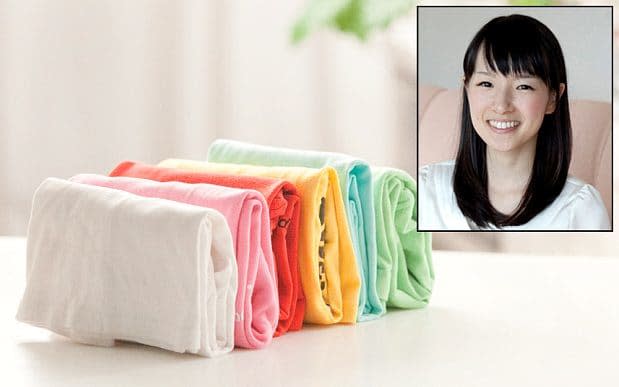 Charity shops across the country said they had seen donations of clothes double over the past few weeks since Ms Kondo's show was released on the streaming service - Natsuno Ichigo