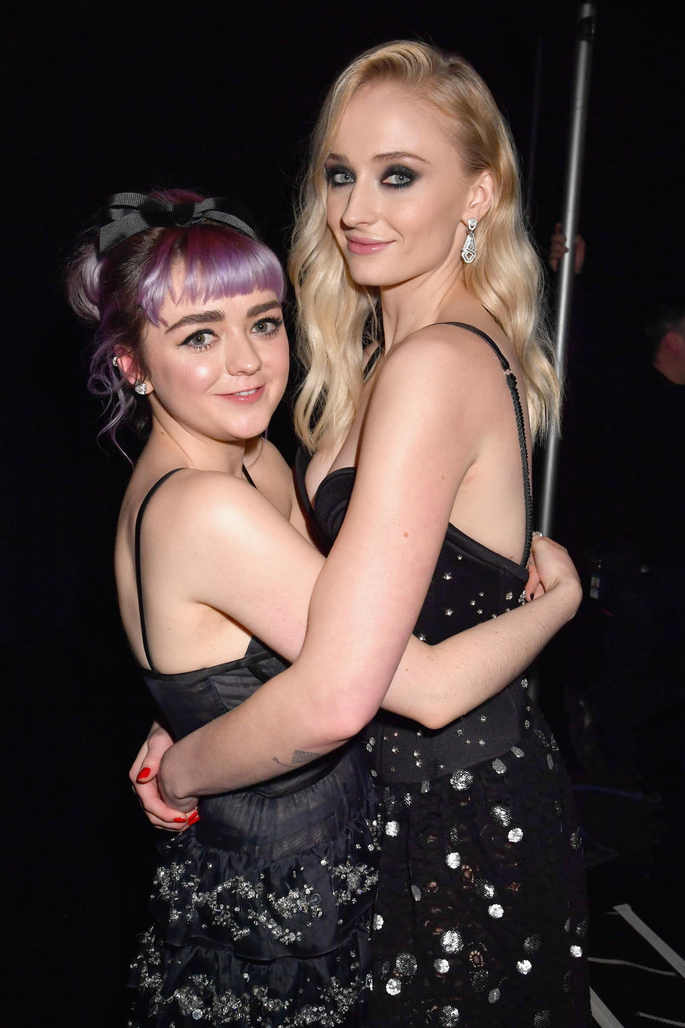 <p> When Sophie Turner and Maisie Williams played sisters on the set of the intense HBO show <em>Game of Thrones</em>, they became like sisters. “We got the role at the same time and we grew up on the show together and it was so amazing to have another person who was going through it at the same time because I think I just would have, it would have been too much otherwise,” Williams said on the “Table Manners” podcast. </p>