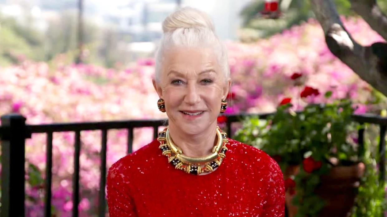 Helen Mirren L'Oreal Paris Anti-Aging Foundation SAG Awards