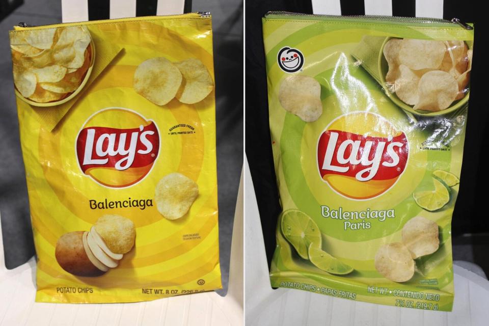 Balenciaga is Selling Lay's Chips Bags for $1,800 and People Are Not Having It
