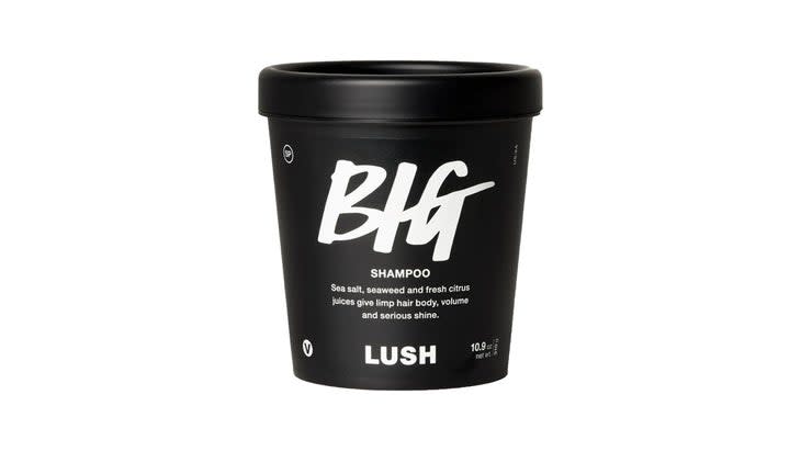 Big shampoo product from Lush