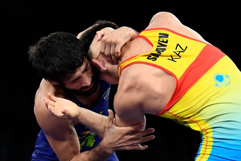 Wrestling - Freestyle - Men's 57kg - Semifinal