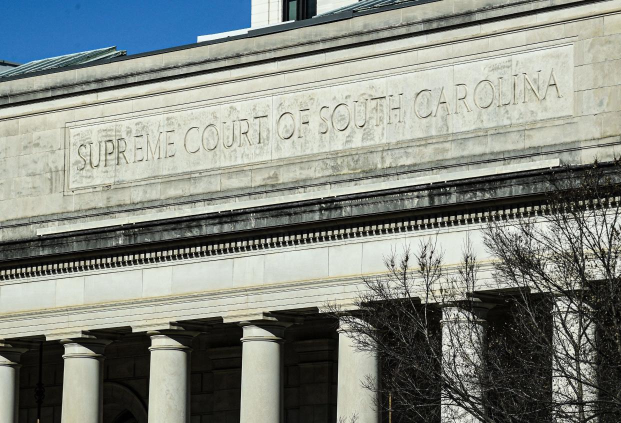 The Supreme Court of South Carolina in Columbia, S.C. in January 2021.