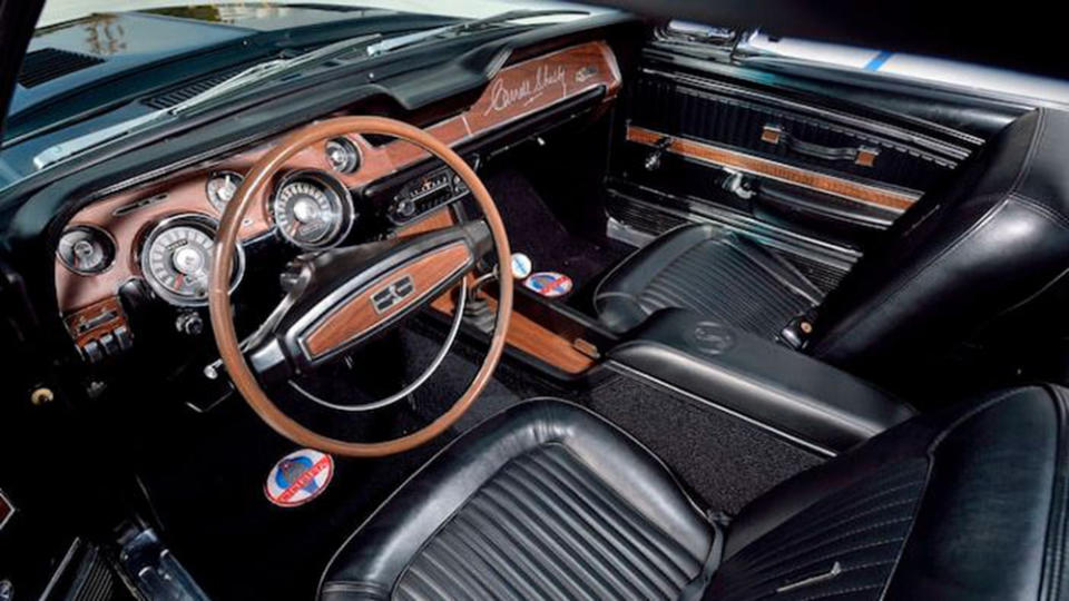 Inside Carroll Shelby's 1968 Ford Mustang “Black Hornet”