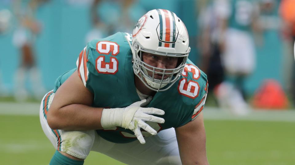 Dolphins guard Michael Deiter likes his new coaches.