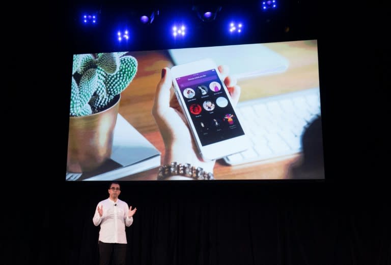 Barbar Zafar, Spotify VP of Product Developement, at a Spotify annoucement in New York