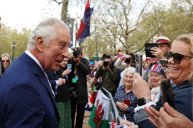 The 75-year-old will return to the public spotlight next Tuesday with a visit to a cancer treatment center, Buckingham Palace confirmed in a statement Friday. File Photo by Hugo Philpott/UPI