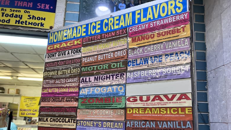 List of ice cream flavors