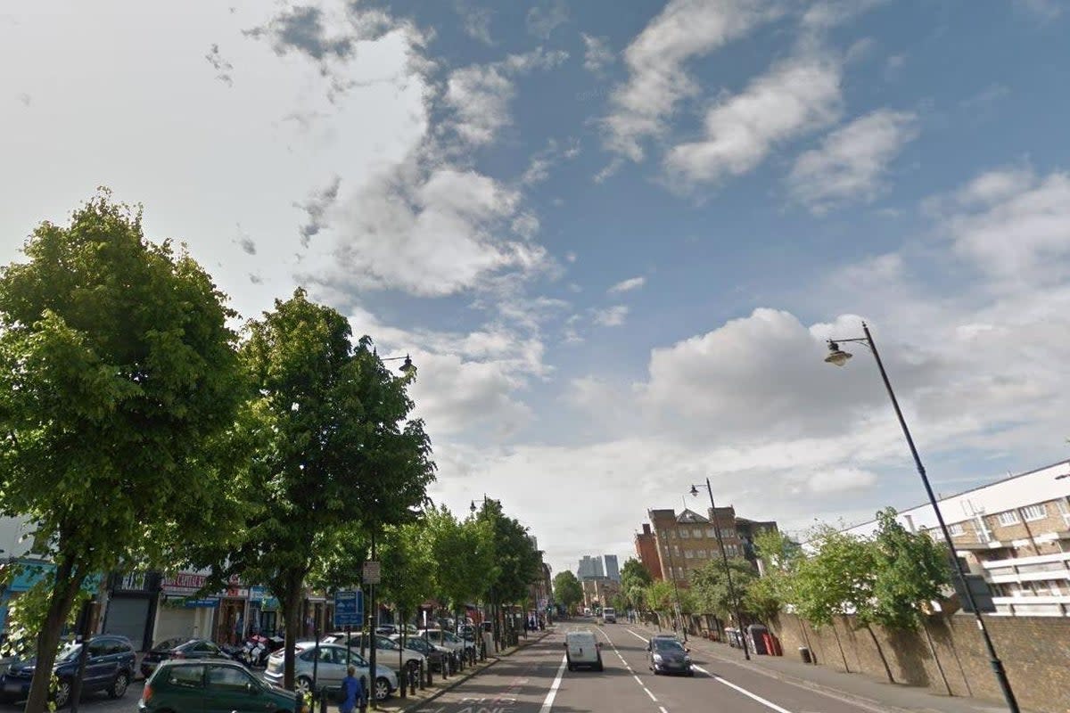 The incident took place on Kingsland Road in Dalston (Google streetview)