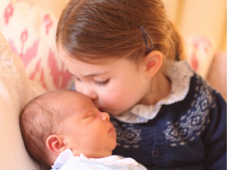 Prince Louis and Princess Charlotte