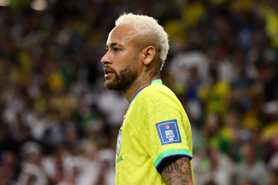 Nach dem dramatischen WM-Aus gegen Kroatien zeigte sich Superstar Neymar bedrückt (Symbolbild: Zhizhao Wu/Getty Images)