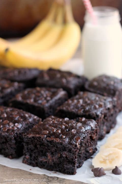 Double Chocolate Banana Cake