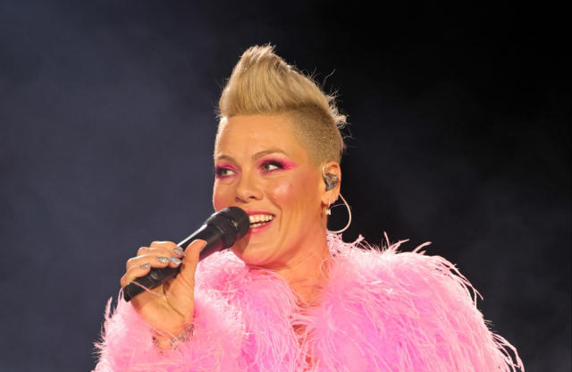 Pink dedicates song to terminally ill fan during BST Hyde Park set