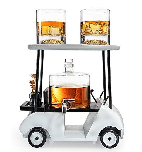 60) Golf Whiskey Decanter