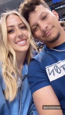 <p>Brittany Mahomes/Instagram</p> Brittany and Patrick Mahomes