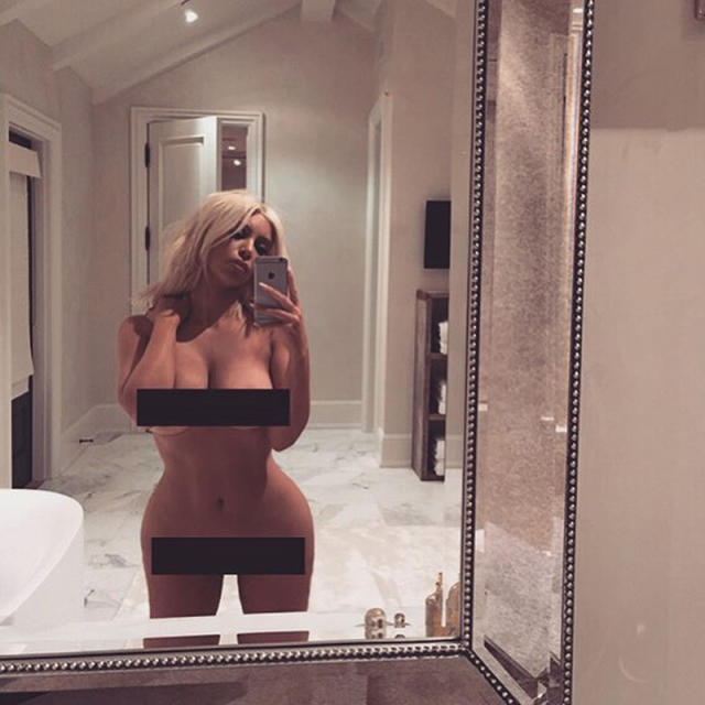 640px x 640px - How Kim Kardashian's Naked Selfie 'Movement' Is Hurting Girls