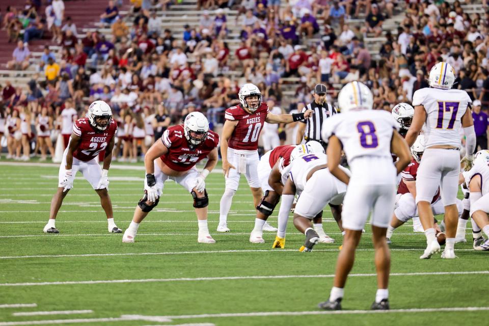 The New Mexico State football team travels to Liberty on Saturday to open Conference USA play for both schools.