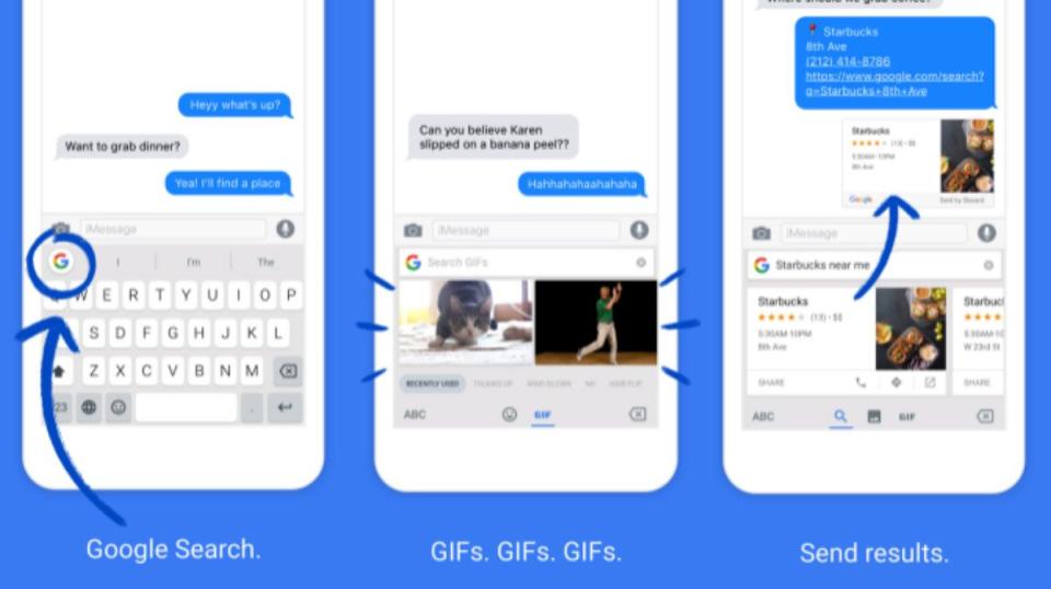 <p><strong><a class="link " href="https://go.redirectingat.com?id=74968X1596630&url=https%3A%2F%2Fitunes.apple.com%2Fus%2Fapp%2Fgboard-new-keyboard-from-google%2Fid1091700242%3Fmt%3D8&sref=https%3A%2F%2Fwww.redbookmag.com%2Flife%2Fg35661593%2Fbest-iphone-apps%2F" rel="nofollow noopener" target="_blank" data-ylk="slk:Download Free;elm:context_link;itc:0;sec:content-canvas">Download Free</a></strong></p><p>Let's face it. You use Google Search. In fact, statistically you probably found this article through Google Search, so it make sense that you'd want to use a keyboard that also harnesses the power of the world's most powerful search engine. Of course, Google's Gboard has other tips and tricks—like fast GIF search and glide typing. It's a noticeable upgrade from what comes standard on an iPhone.</p>