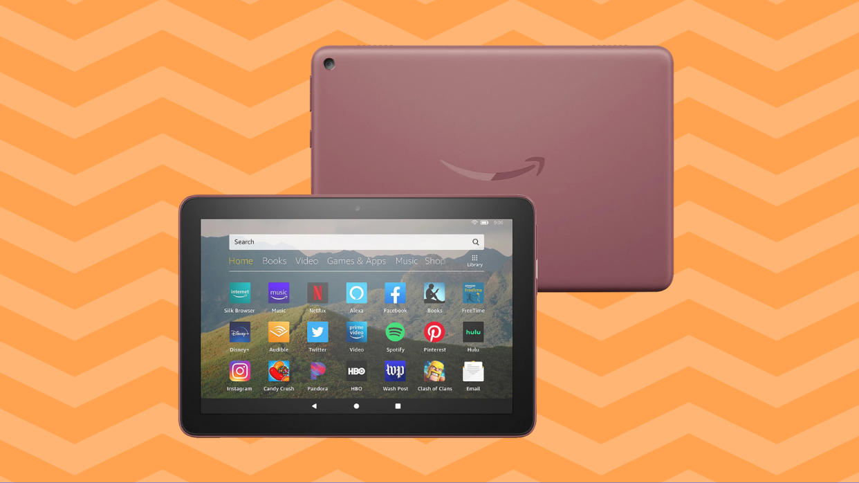 Get the Fire HD 8 bundled with goodies courtesy of QVC. (Photo: Amazon)