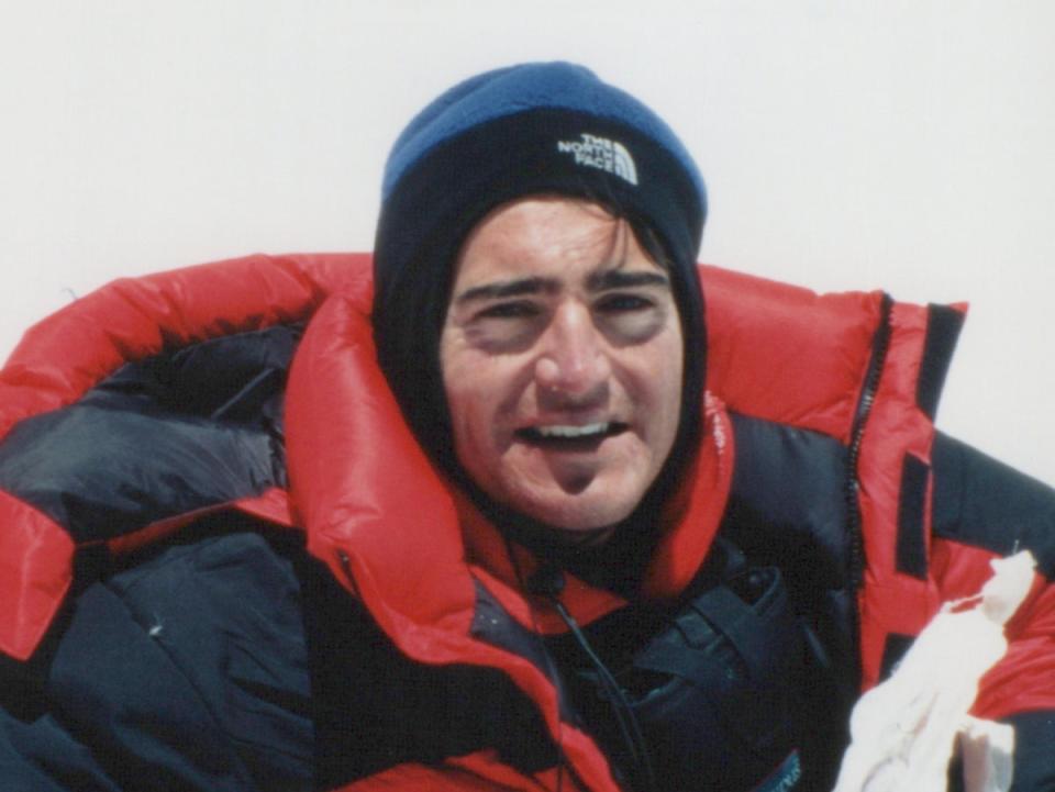 Michael Matthews before he went missing on Mount Everest in 1999 (Courtesy of Disney Plus)