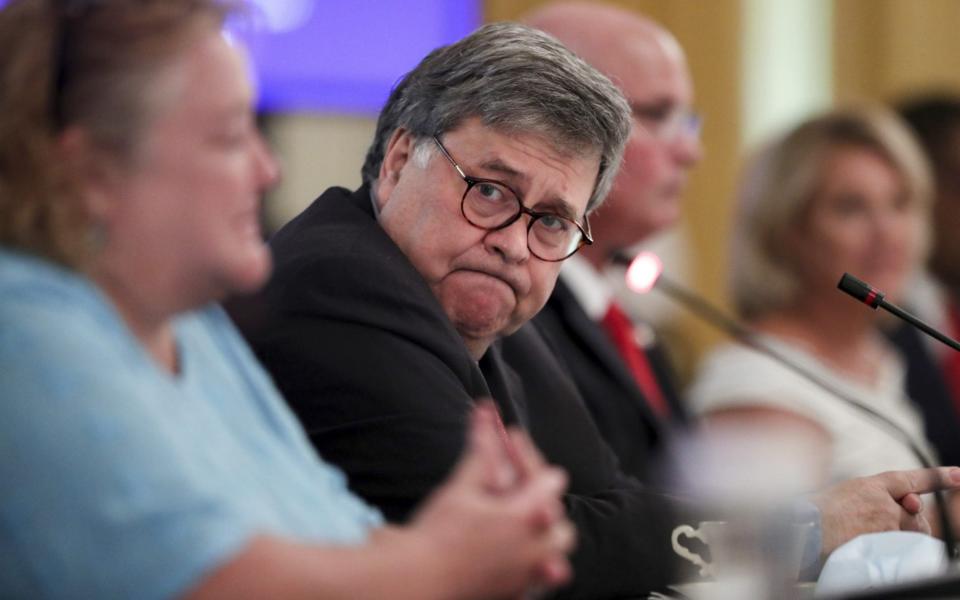 US Attorney General Bill Barr  - Sipa