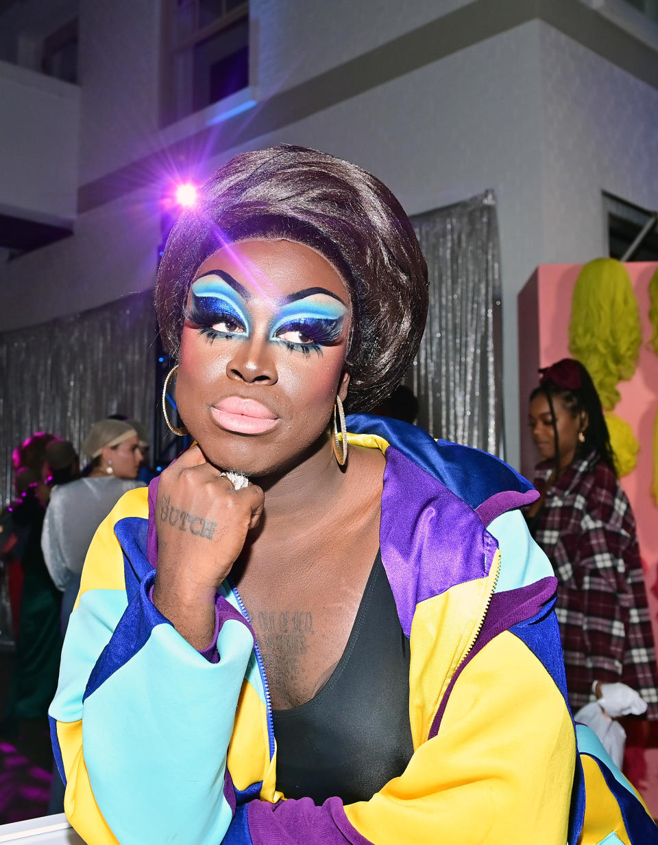 Bob the Drag Queen attends the "We're Here" Season 2 Premiere at Sony Pictures Studios