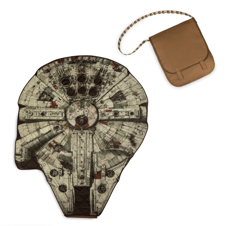 Star Wars Millennium Falcon Picnic Blanket