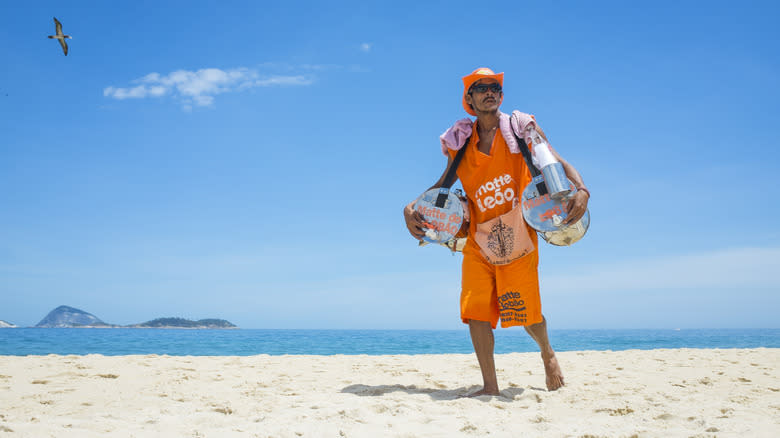 Mate vendor in Rio