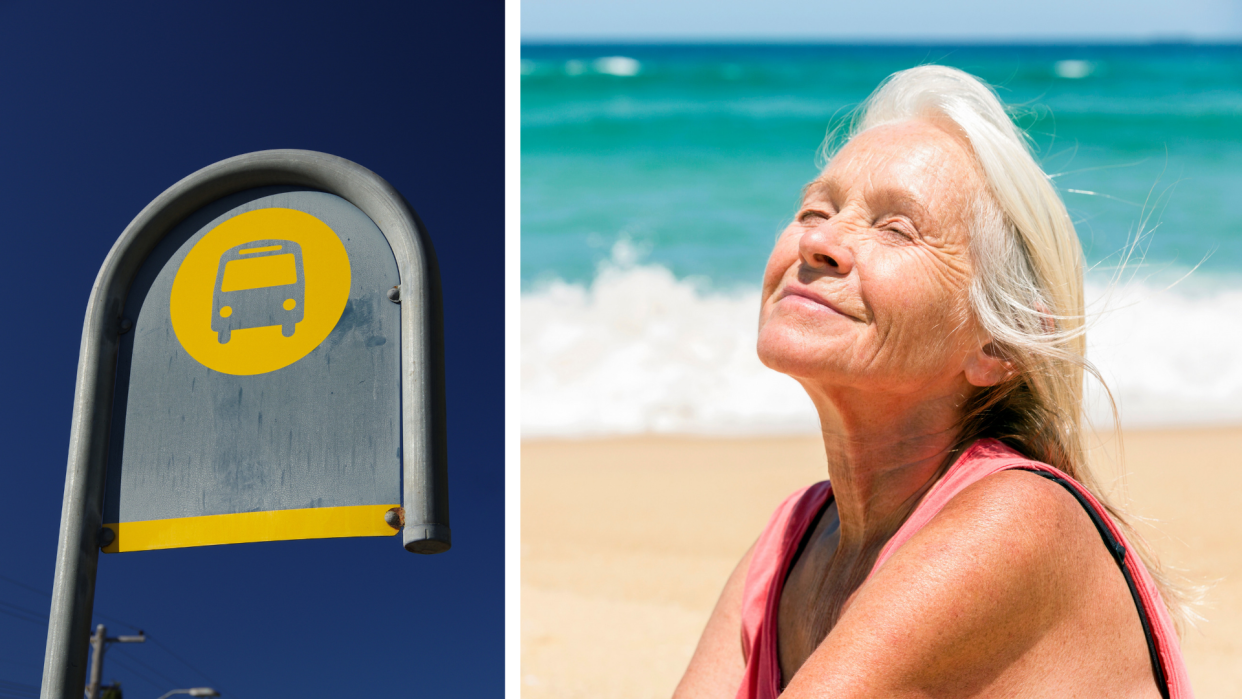 Australian pensioners will receive a travel card under a new Labor plan. Images: Getty