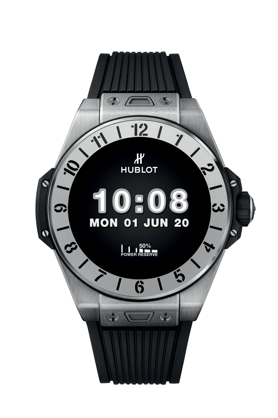 <p><a class="link " href="https://www.hublot.com/en-gb/watches/big-bang/big-bang-e-titanium-42-mm" rel="nofollow noopener" target="_blank" data-ylk="slk:SHOP;elm:context_link;itc:0;sec:content-canvas">SHOP</a></p><p><strong>Best for:</strong> forward-thinking classicists<br></p><p>Another step into the smartwatch world by one of luxury horology's big boys, Hublot's Big Bang E takes the brand's craftsmanship and adds smart guts, courtesy of Google's Wear OS. In other words, this is a smartwatch for people with more than one understanding of the word 'smart'.</p><p>Hublot Big Bang E, from £4,300, <a href="https://www.hublot.com/en-gb/watches/big-bang/big-bang-e-titanium-42-mm" rel="nofollow noopener" target="_blank" data-ylk="slk:hublot.com;elm:context_link;itc:0;sec:content-canvas" class="link ">hublot.com</a></p>