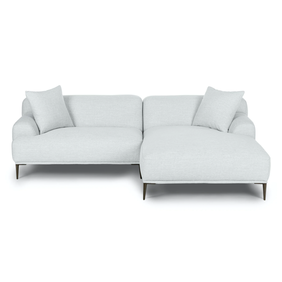 Abisko Quartz White Right Sectional