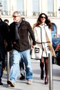 <p>If you’re a fan of Amal’s coordinted dress and coat, we’ve got some bad news – the likelihood of you snapping one up is pretty slim. The 39-year-old stepped out on Feb. 25 in this vintage ‘60s look. Pregnant Amal Clooney and Georges Clooney seen arriving at the Ritz hotel in Paris, on February 25, 2017. <i>(Photo by Mehdi Taamallah/NurPhoto via Getty Images)</i><br></p>